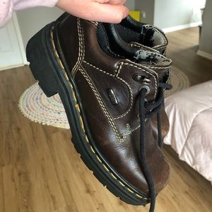 Dr Martens vintage brown chunky loafers